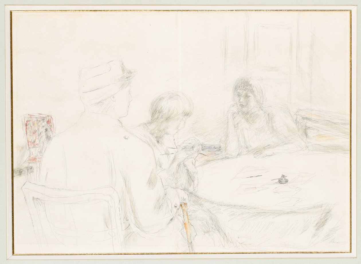 De gewonde in zijn familie door Pierre Bonnard