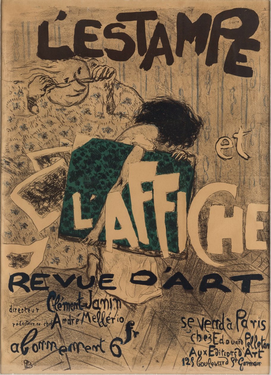 De prent en de affiche, 1897 door Pierre Bonnard