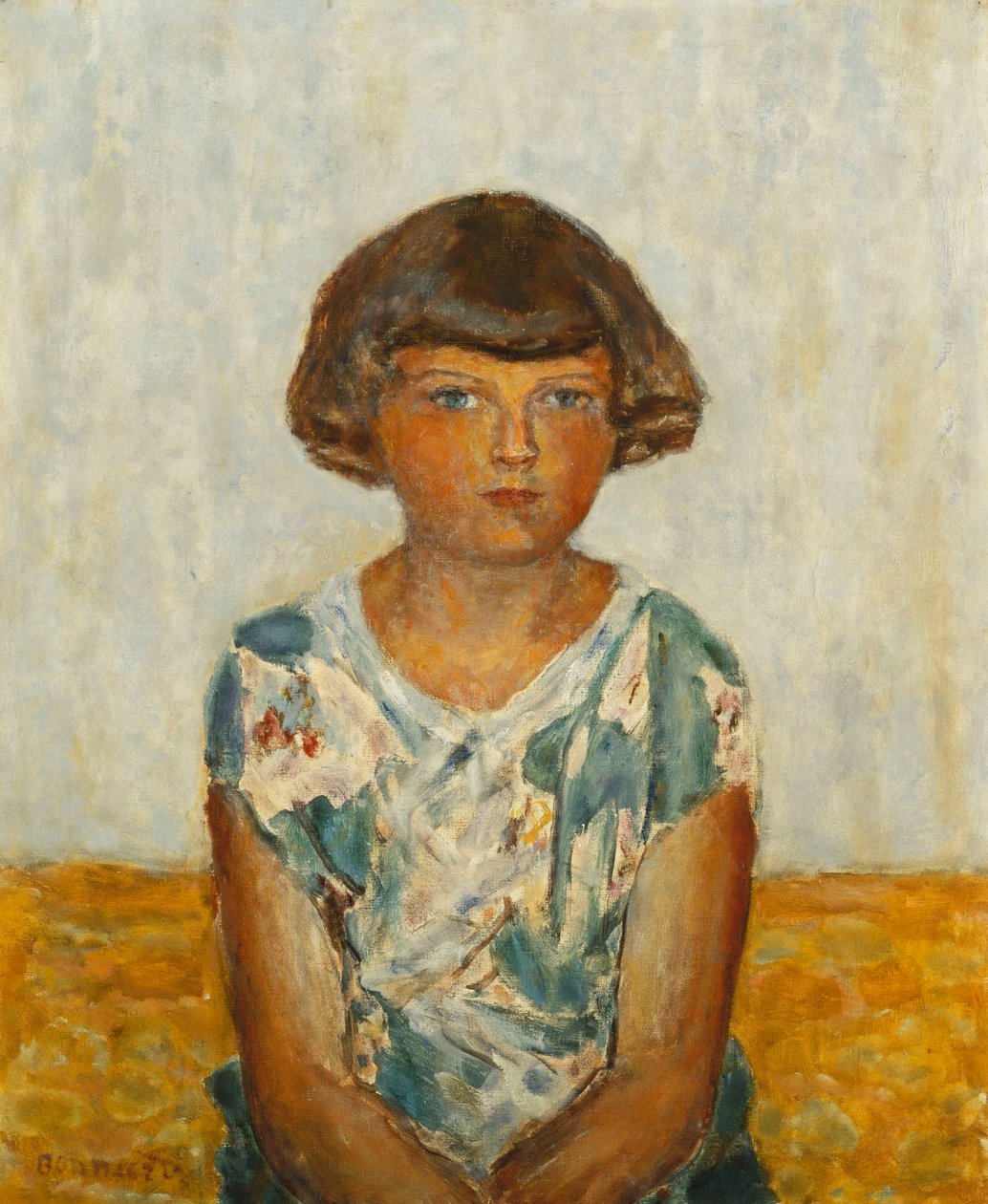 Portret van een Jong Meisje, ca. 1924 door Pierre Bonnard