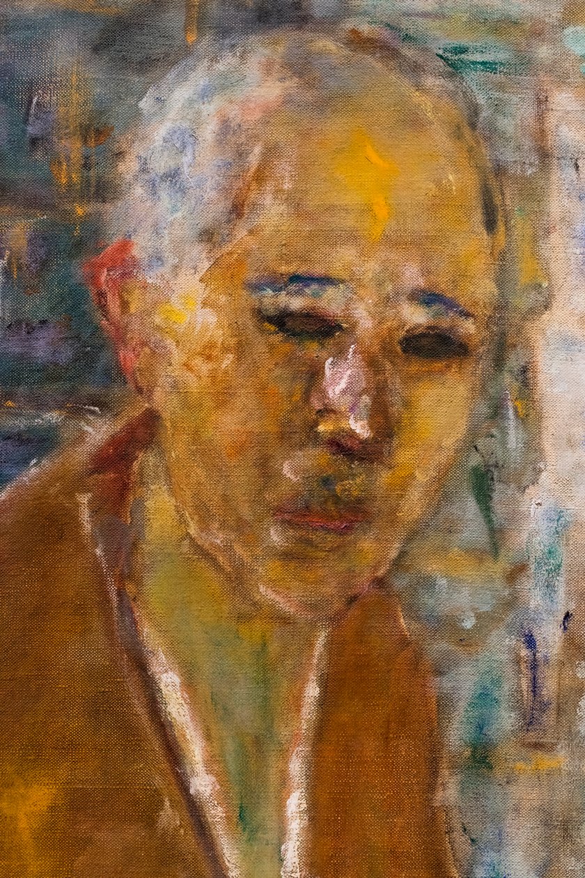 Portret van de kunstenaar door hemzelf, detail door Pierre Bonnard