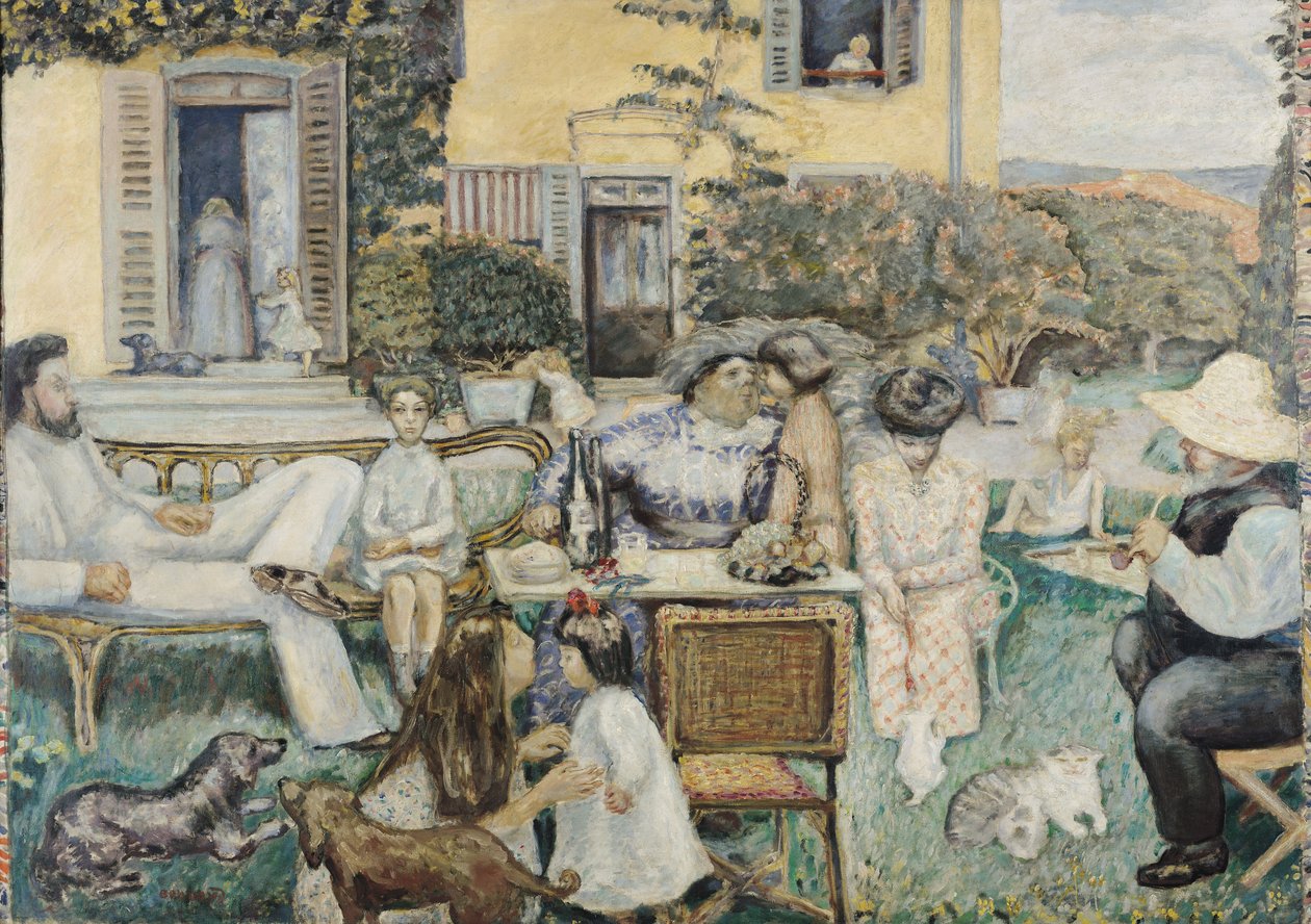 De burgerlijke middag, of De familie Terrasse door Pierre Bonnard