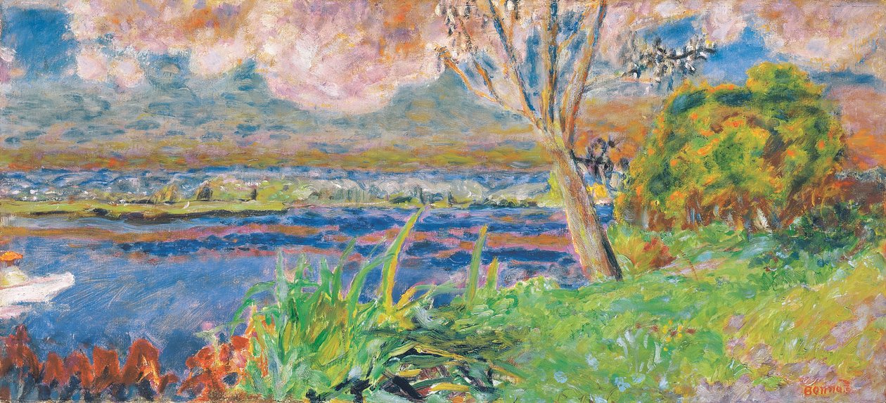 De Seine bij Vernon, ca. 1923 door Pierre Bonnard
