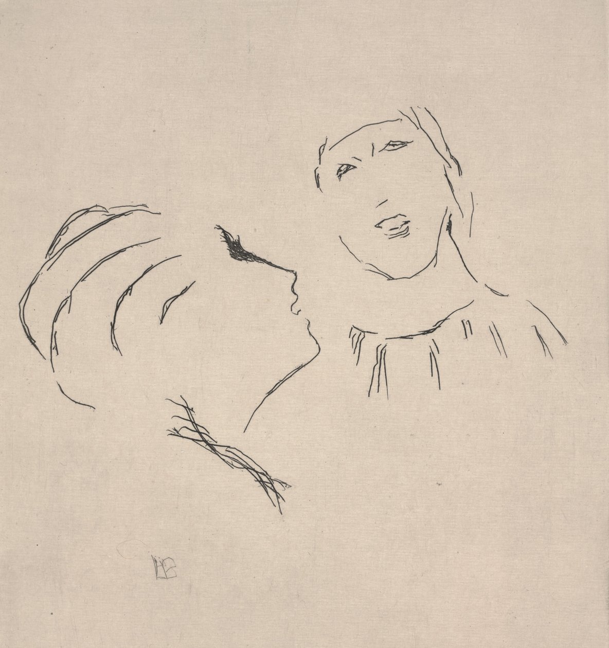 Zonder titel door Pierre Bonnard