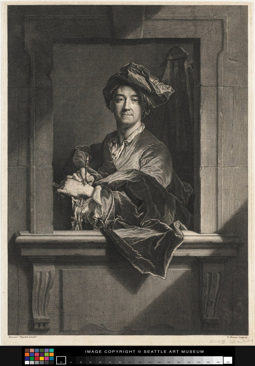 Gravure van Hyacinth Rigaud