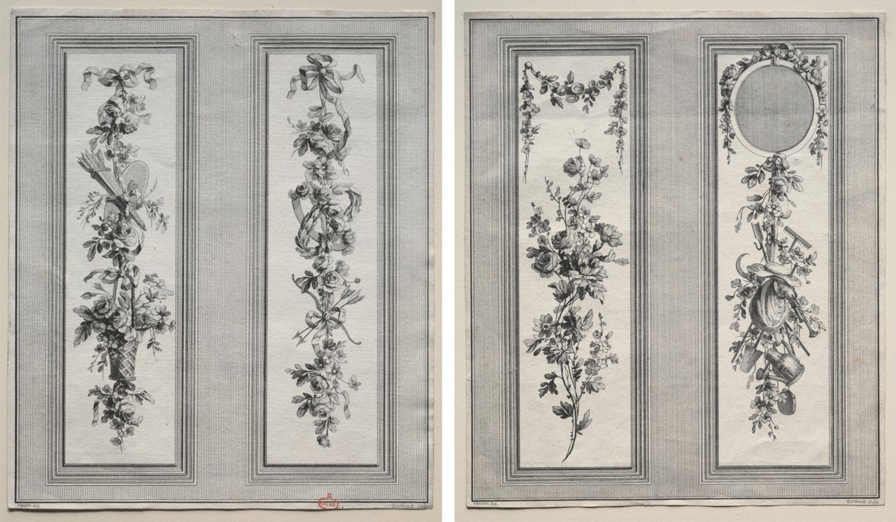 Garden Ornament door Pierre Gabriel Berthault
