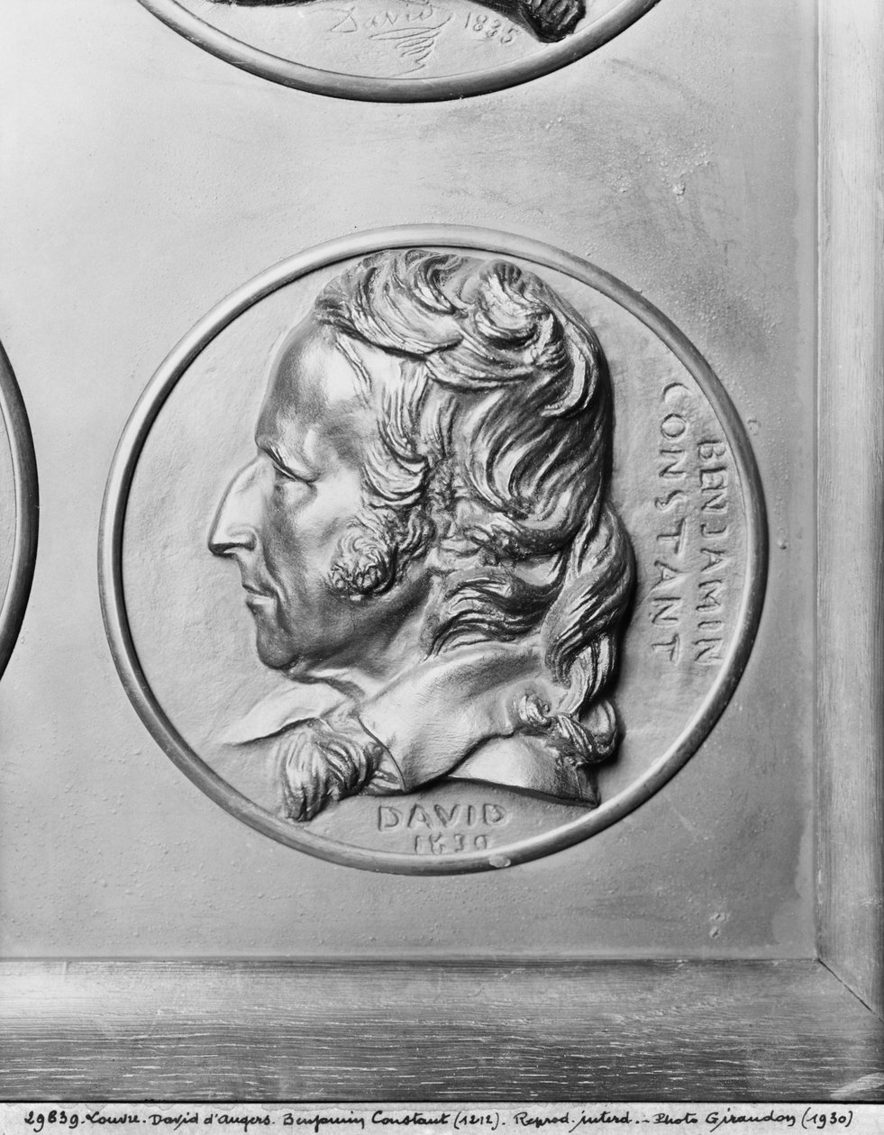 Henri Benjamin Constant de Rebecque, 1830 door Pierre Jean David d
