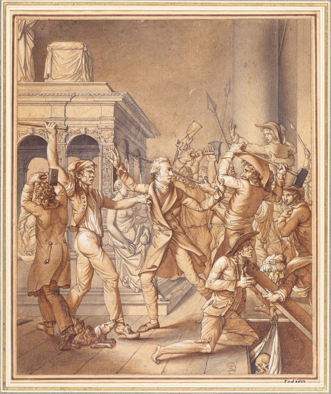 Alexandre Lenoir door Pierre Joseph Lafontaine