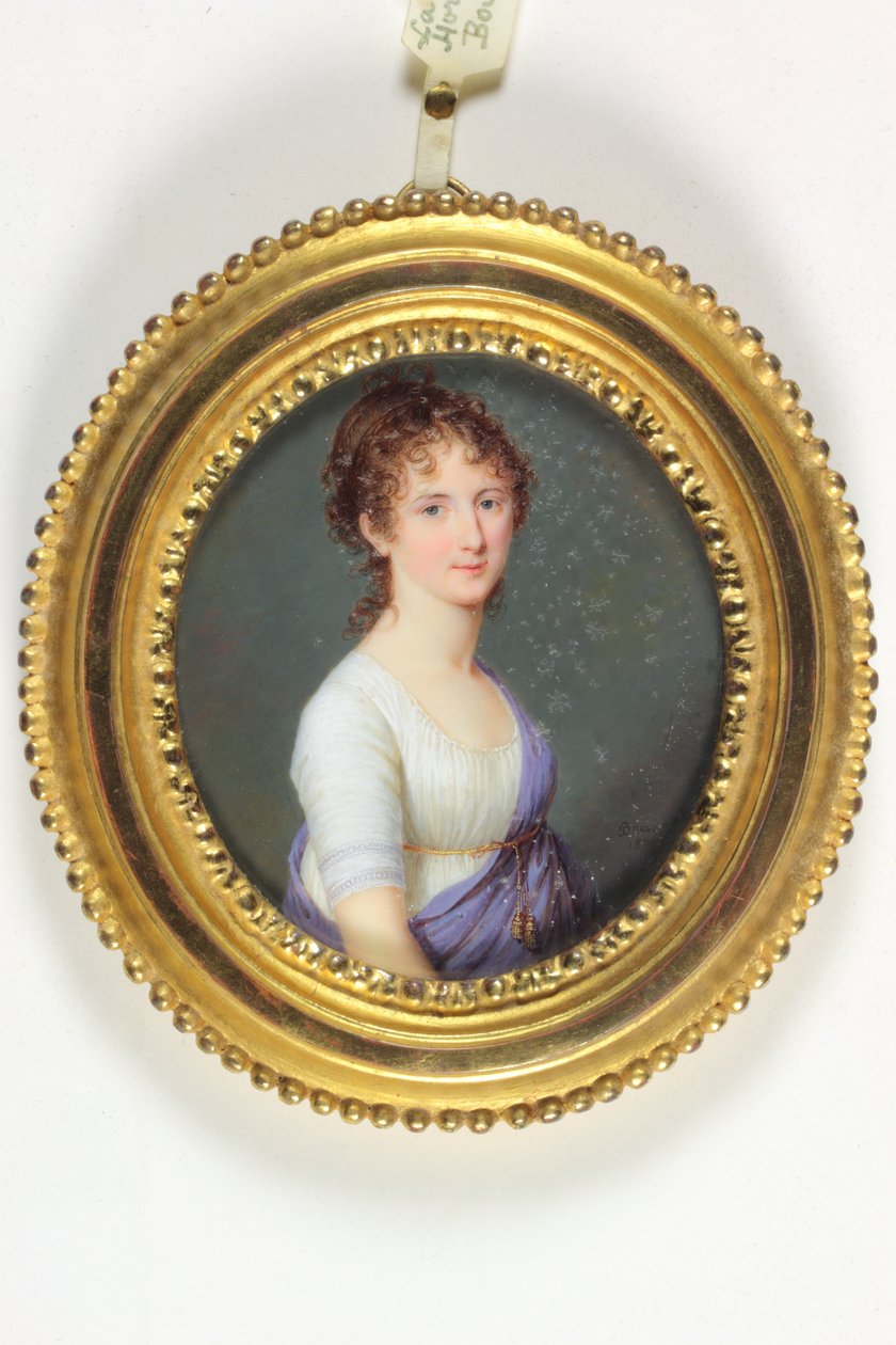 Een dame genaamd La Reine Hortense door Pierre Louis Bouvier