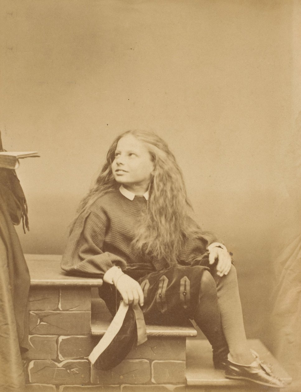 De bergbewoner, 1860s door Pierre Louis Pierson