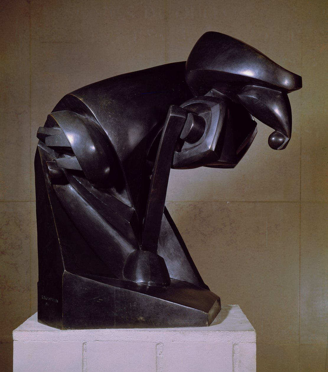 Het Paard, 1914 (brons) door Pierre Maurice Raymond Duchamp Villon