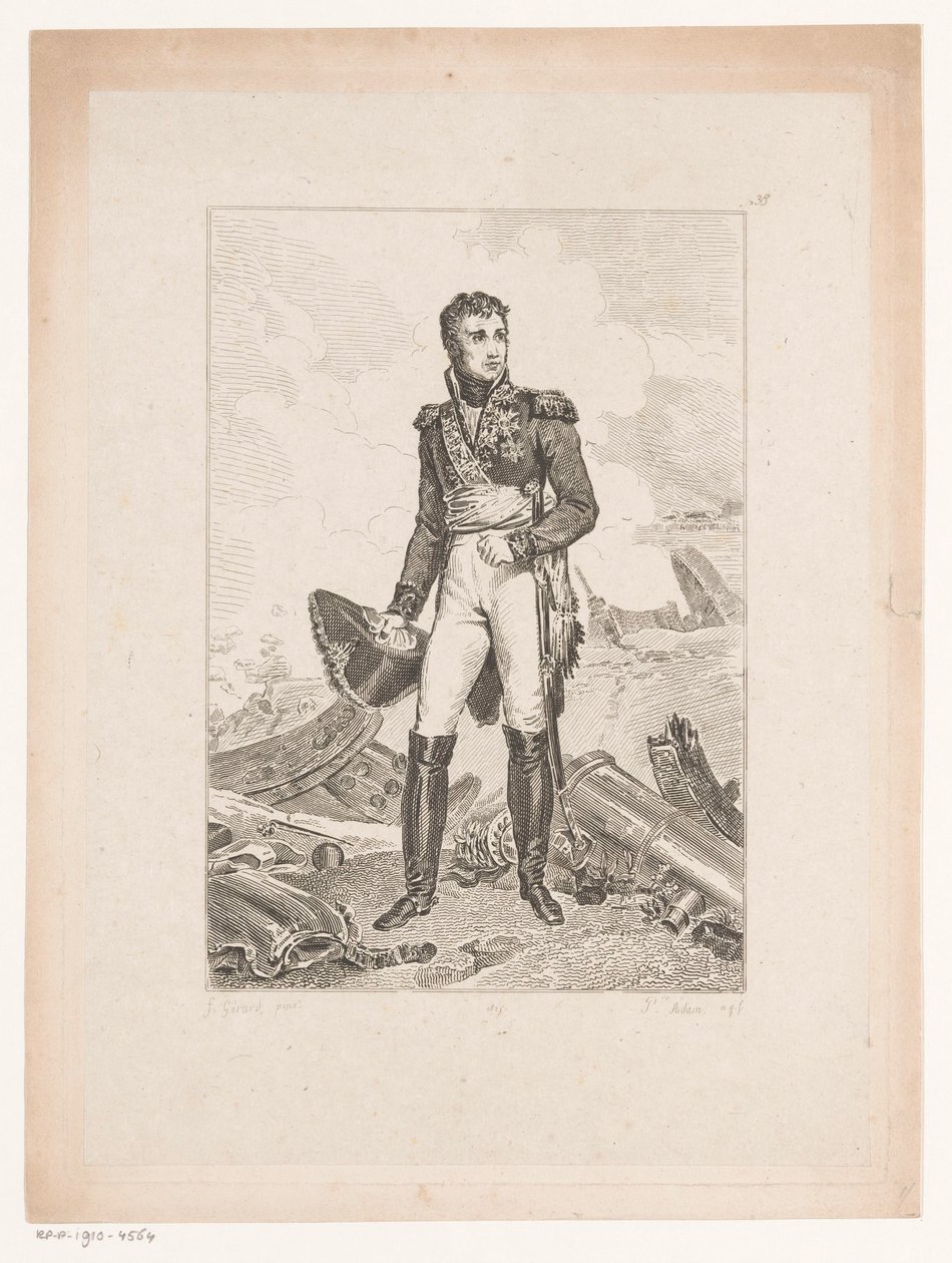 Portret van Jean Lannes, hertog van Montebello door Pierre Michel Adam