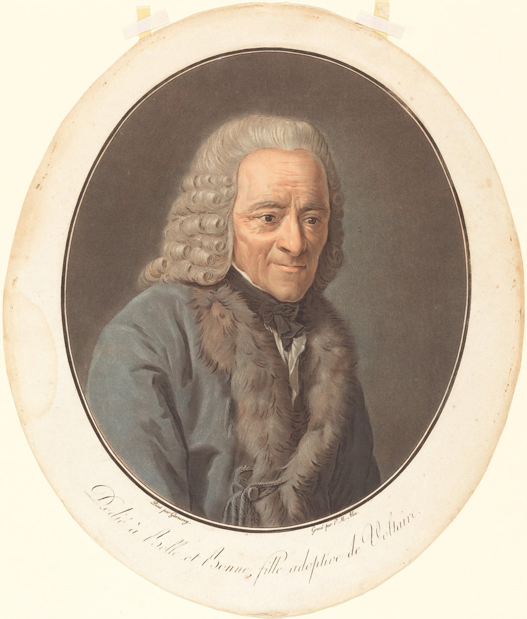 Voltaire door Pierre Michel Alix