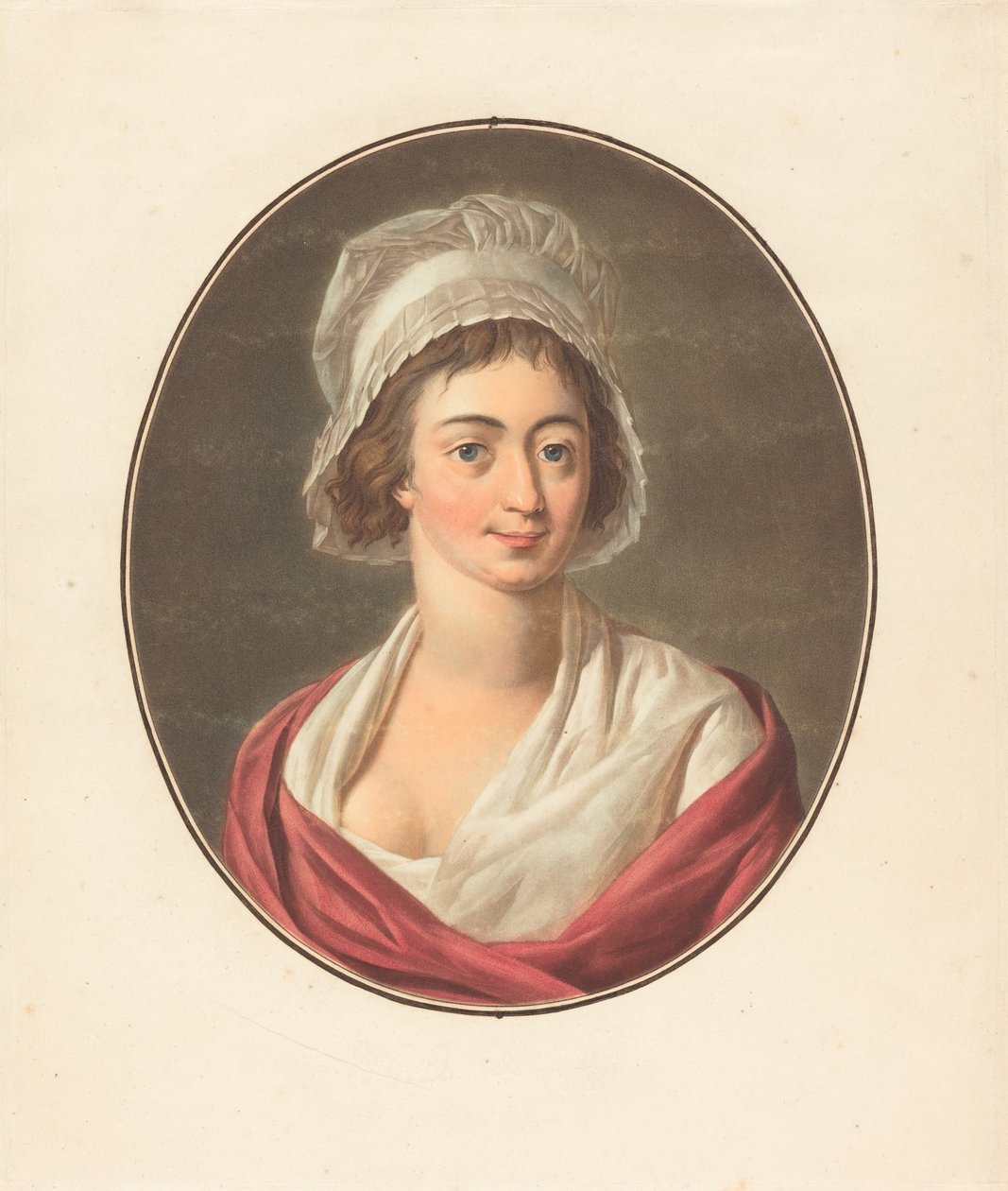 Charlotte Corday door Pierre Michel Alix after Jean François Garnerey