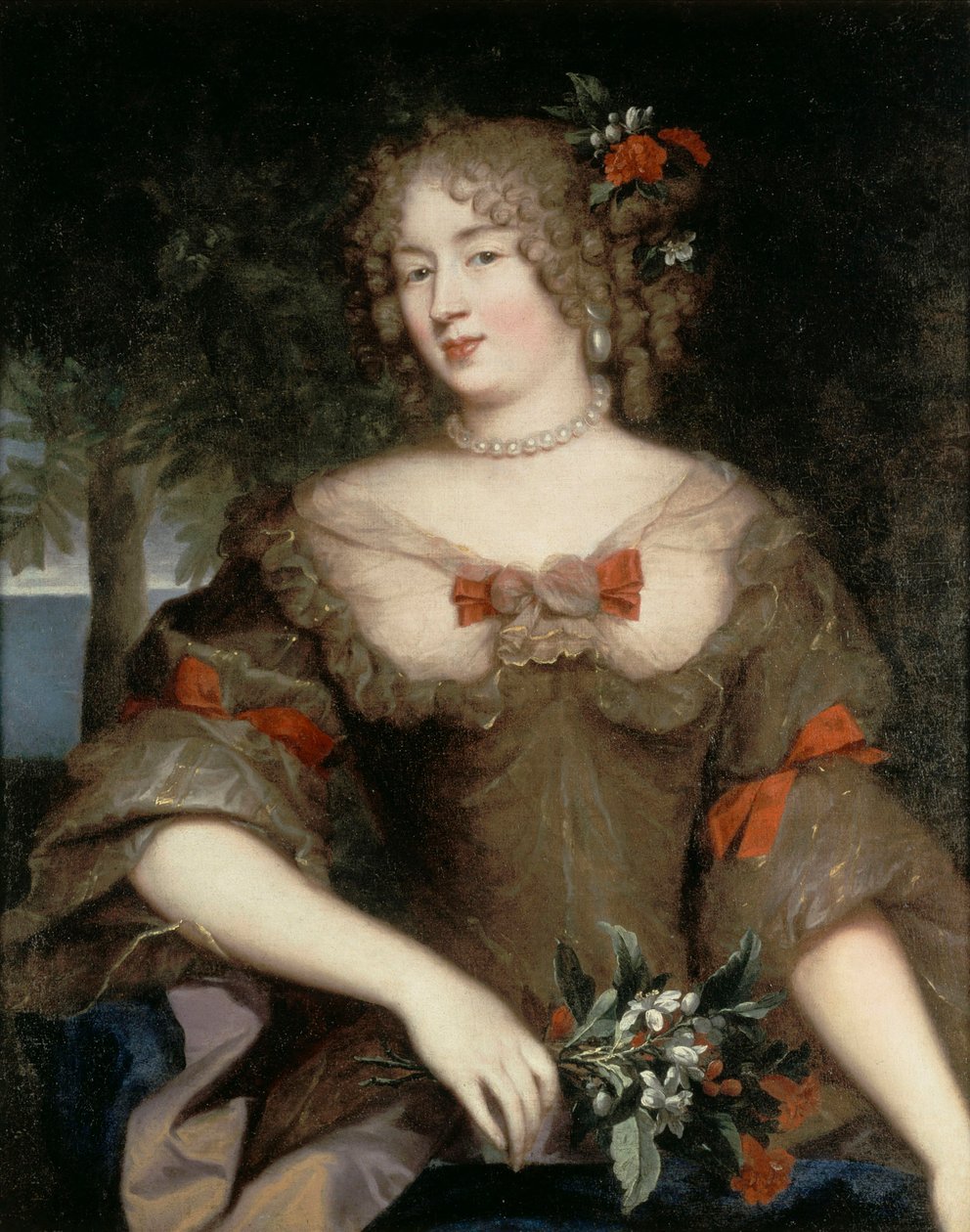 Françoise-Marguerite de Sévigné, gravin van Grignan (1648-1705), omstreeks 1669. door Pierre Mignard