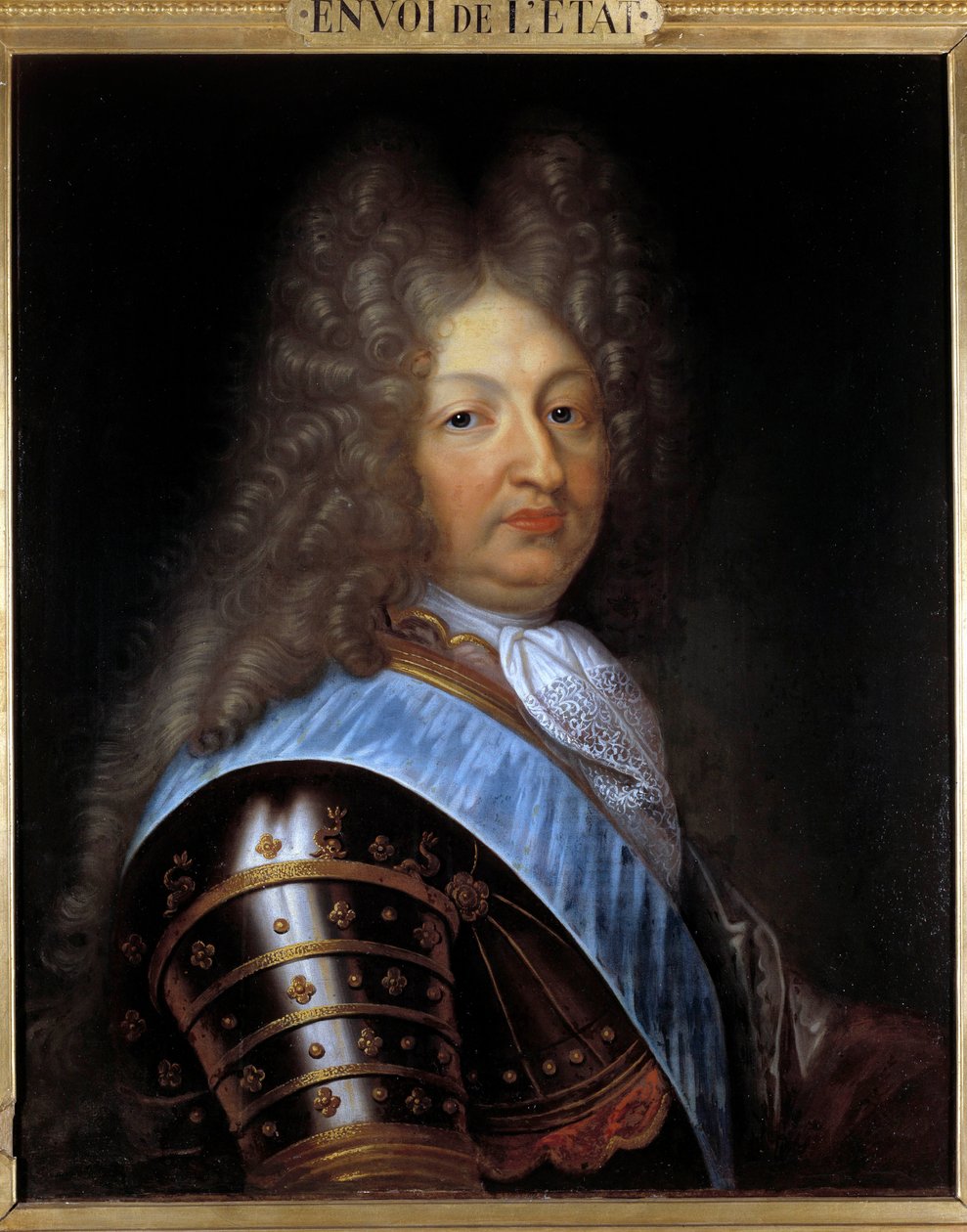 Portret van de Grote Dauphin (1661-1711), zoon van Lodewijk XIV door Pierre Mignard