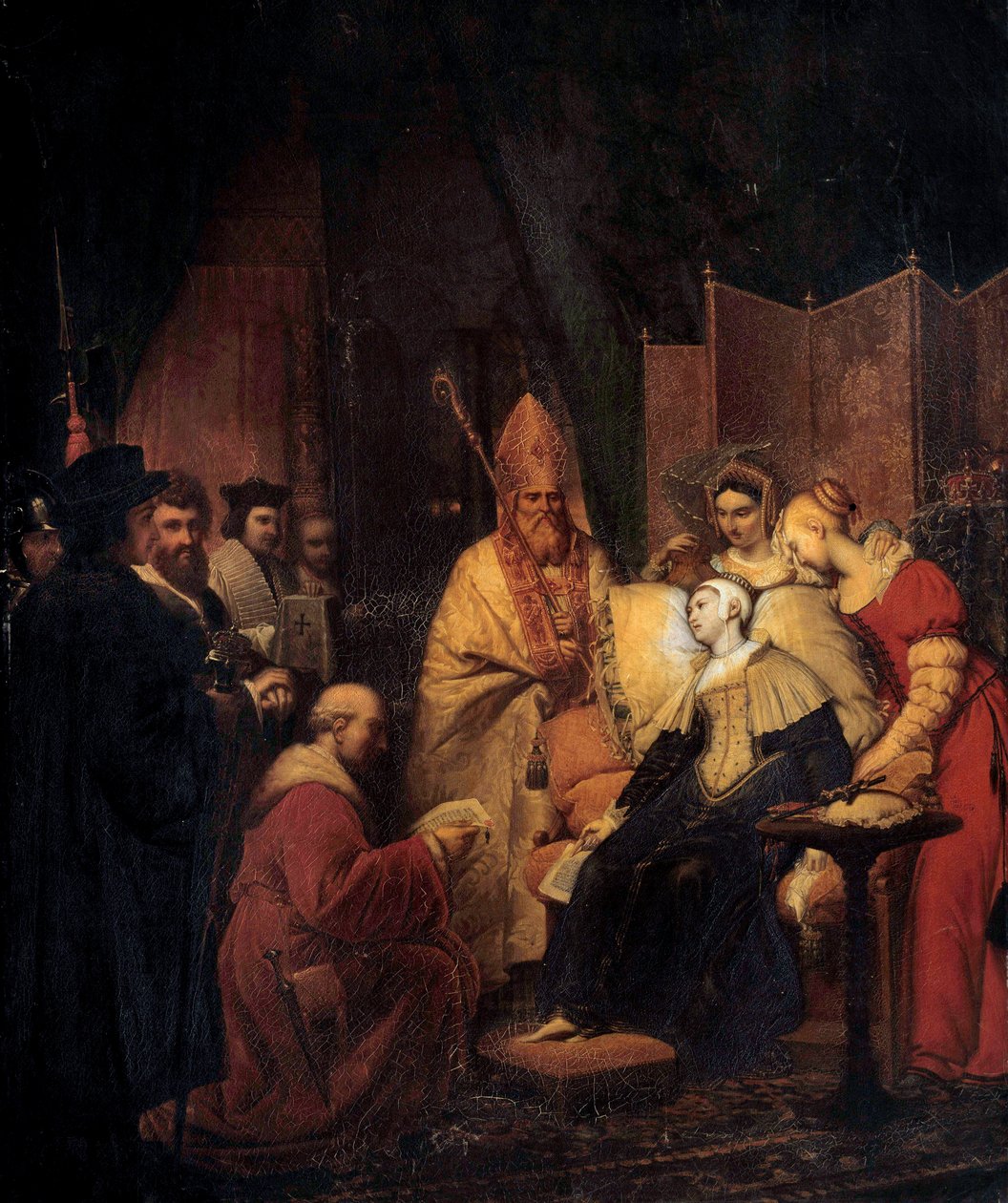 Anne Boleyn door Pierre Nolasque Bergeret