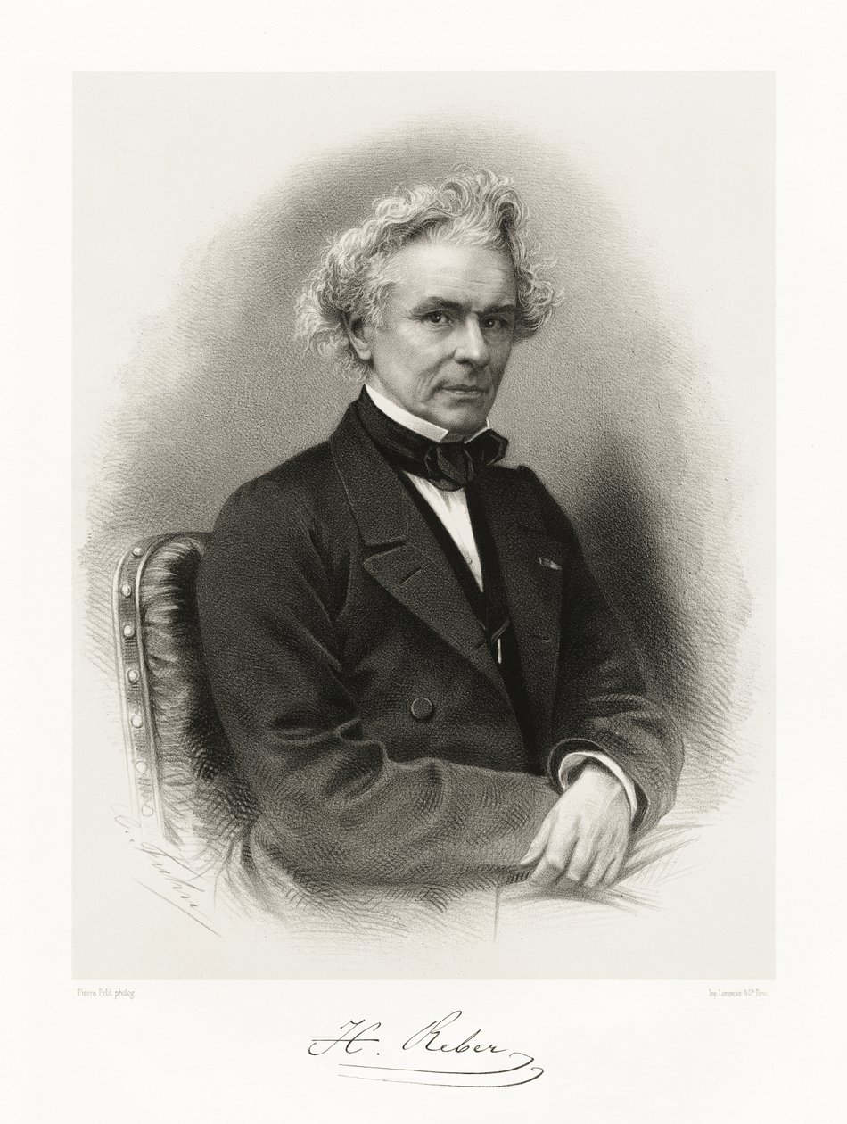 Napoléon Henri Reber door Pierre Petit