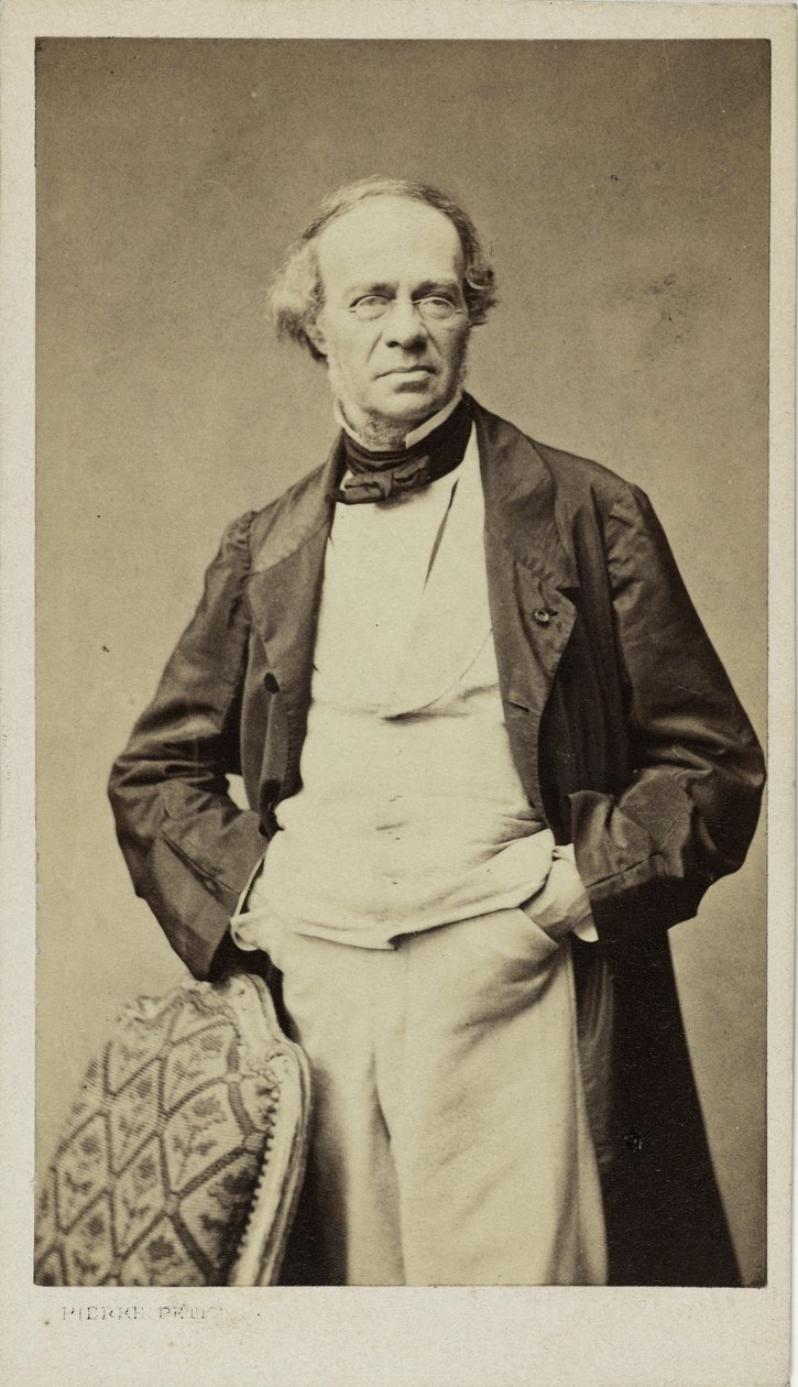 Portret van de componist Jacques Fromental Halévy 1799-1862, ca. 1860 door Pierre Petit