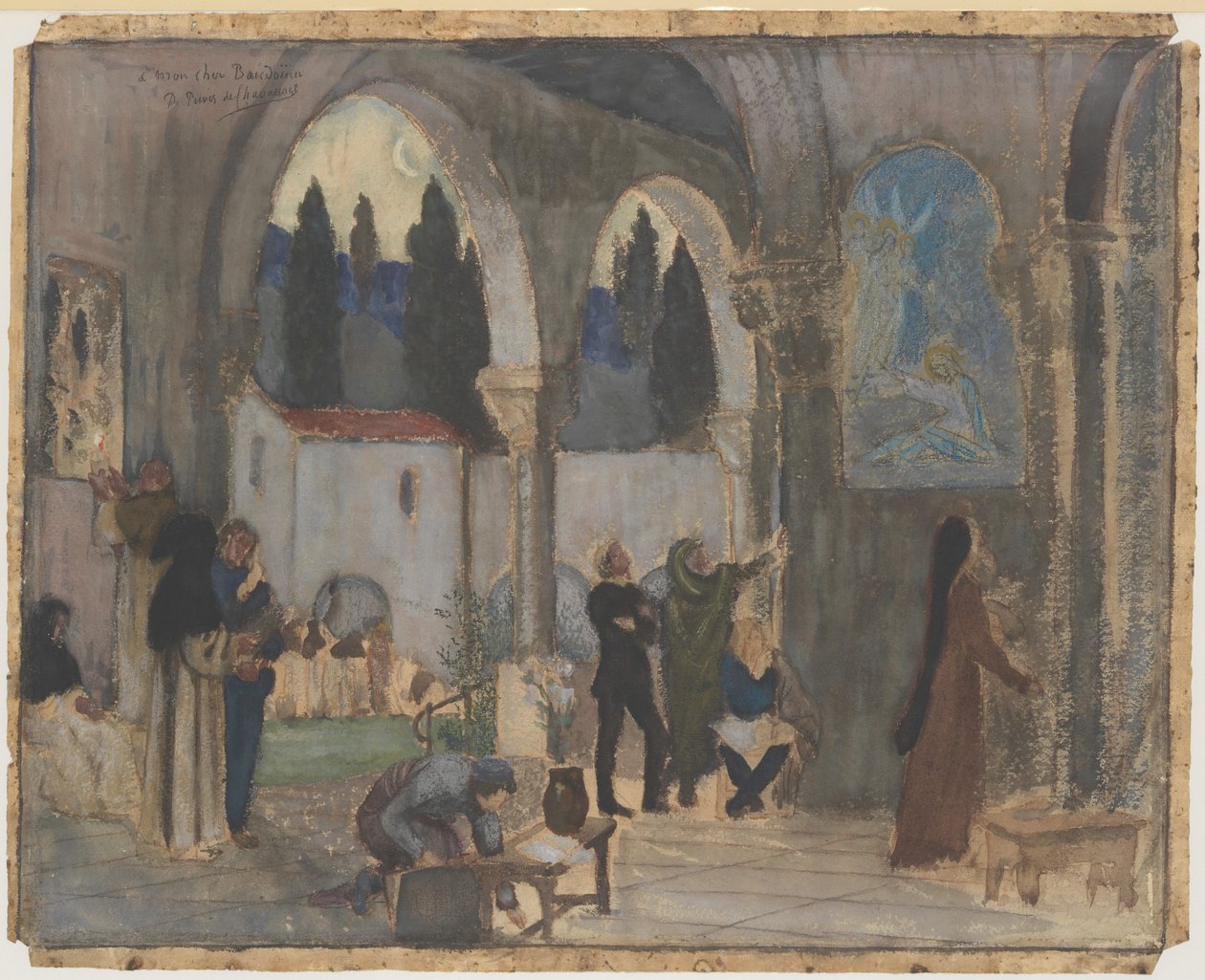 Christelijke inspiratie door Pierre Puvis de Chavannes