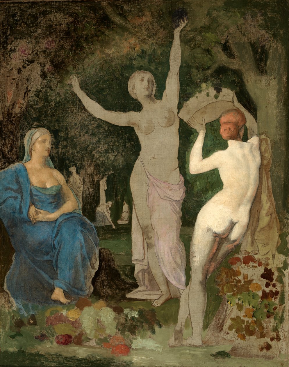De Herfst door Pierre Puvis de Chavannes