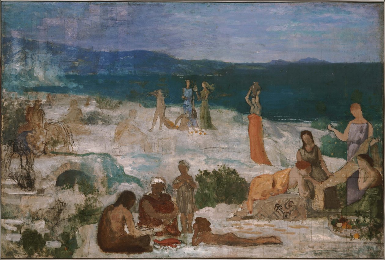 Massilia, Griekse kolonie door Pierre Puvis de Chavannes