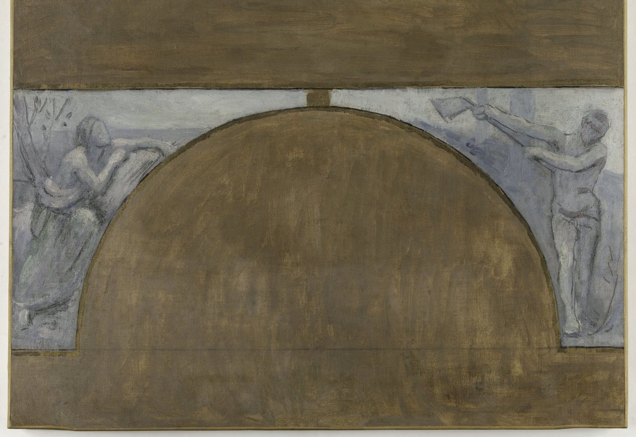 Seizoenen, schets voor het Hôtel de Ville de Paris, tussen 1889 en 1892 door Pierre Puvis de Chavannes