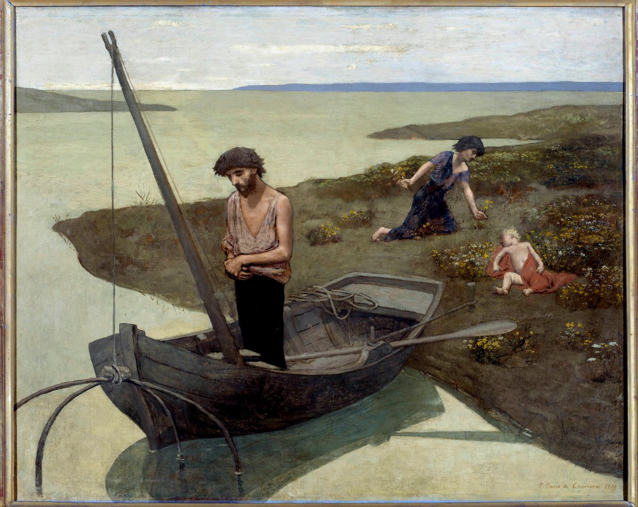 De arme visser door Pierre Puvis de Chavannes