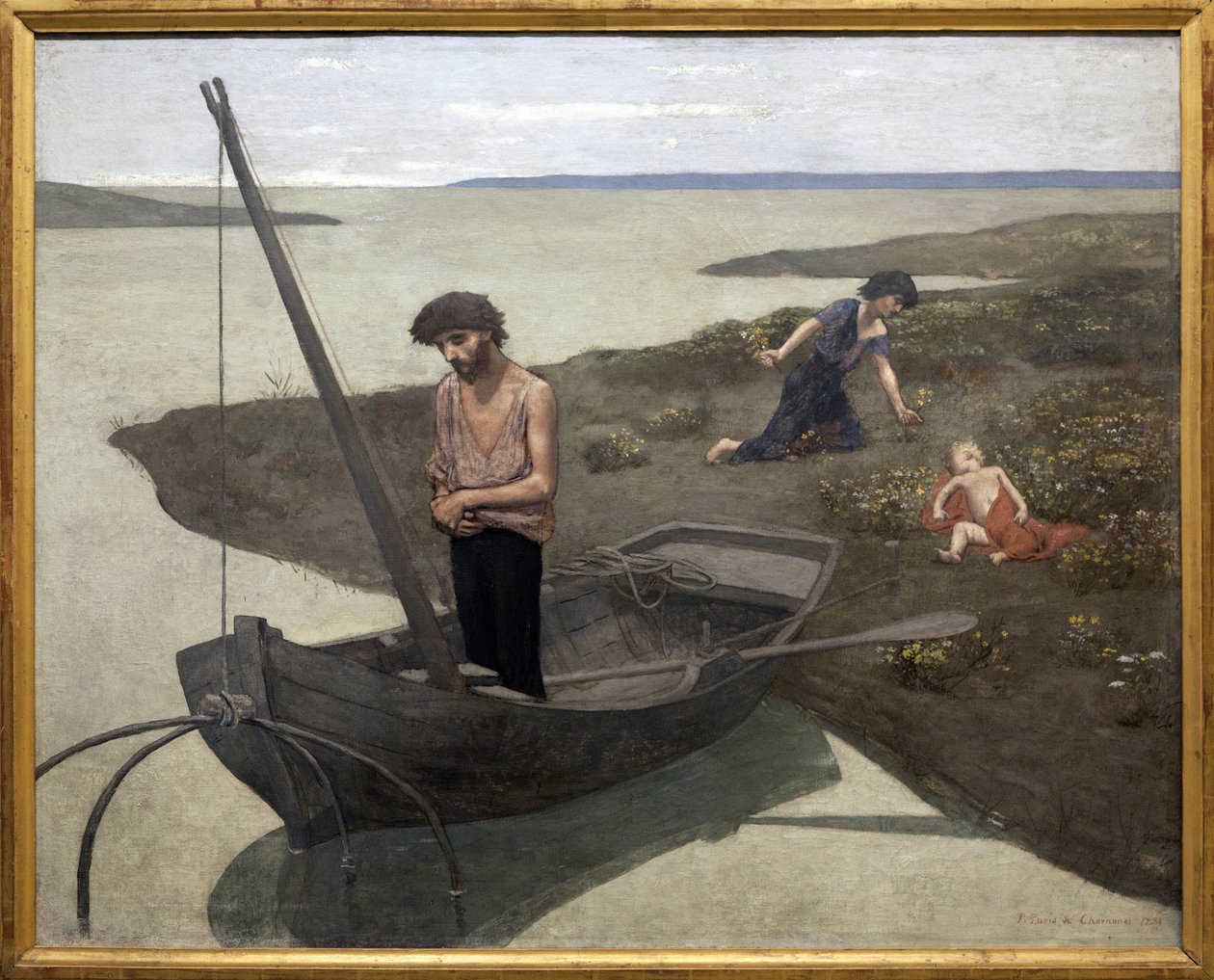 De arme visser door Pierre Puvis de Chavannes