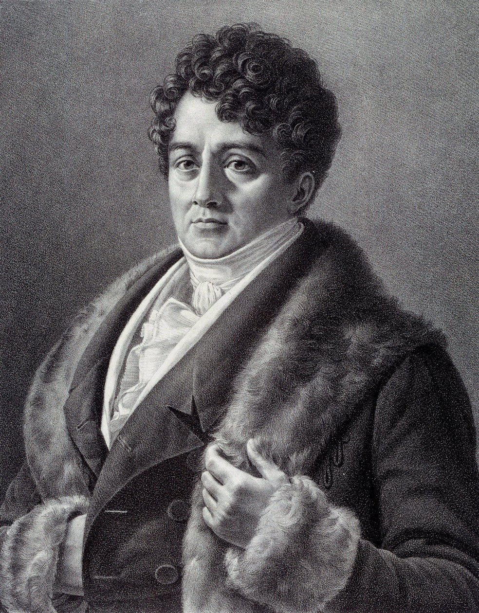 Portret van Francois-Joseph Talma, Franse acteur door Pierre Roch Vigneron