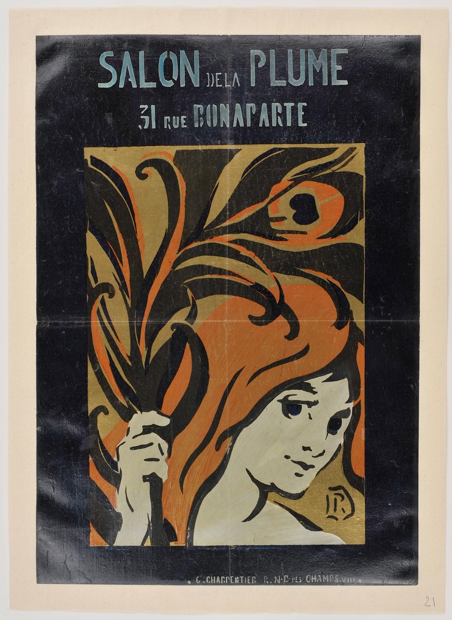 [Salon des Cent. Mai-Juni 1896] door Pierre Roche