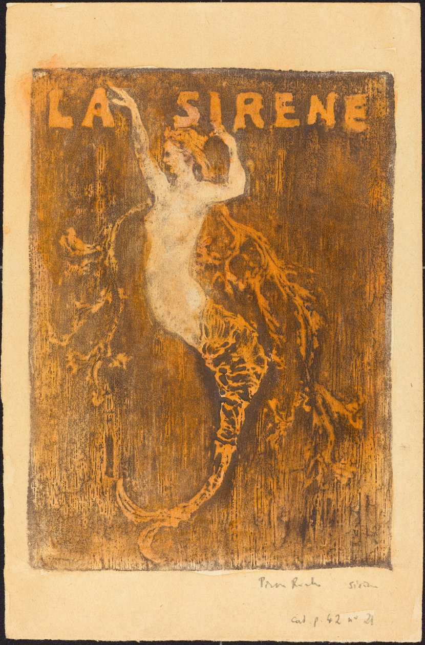 Sirene (Hippocampe) door Pierre Roche