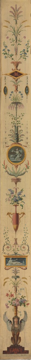 Decoratief paneel, 1790s door Pierre Rousseau
