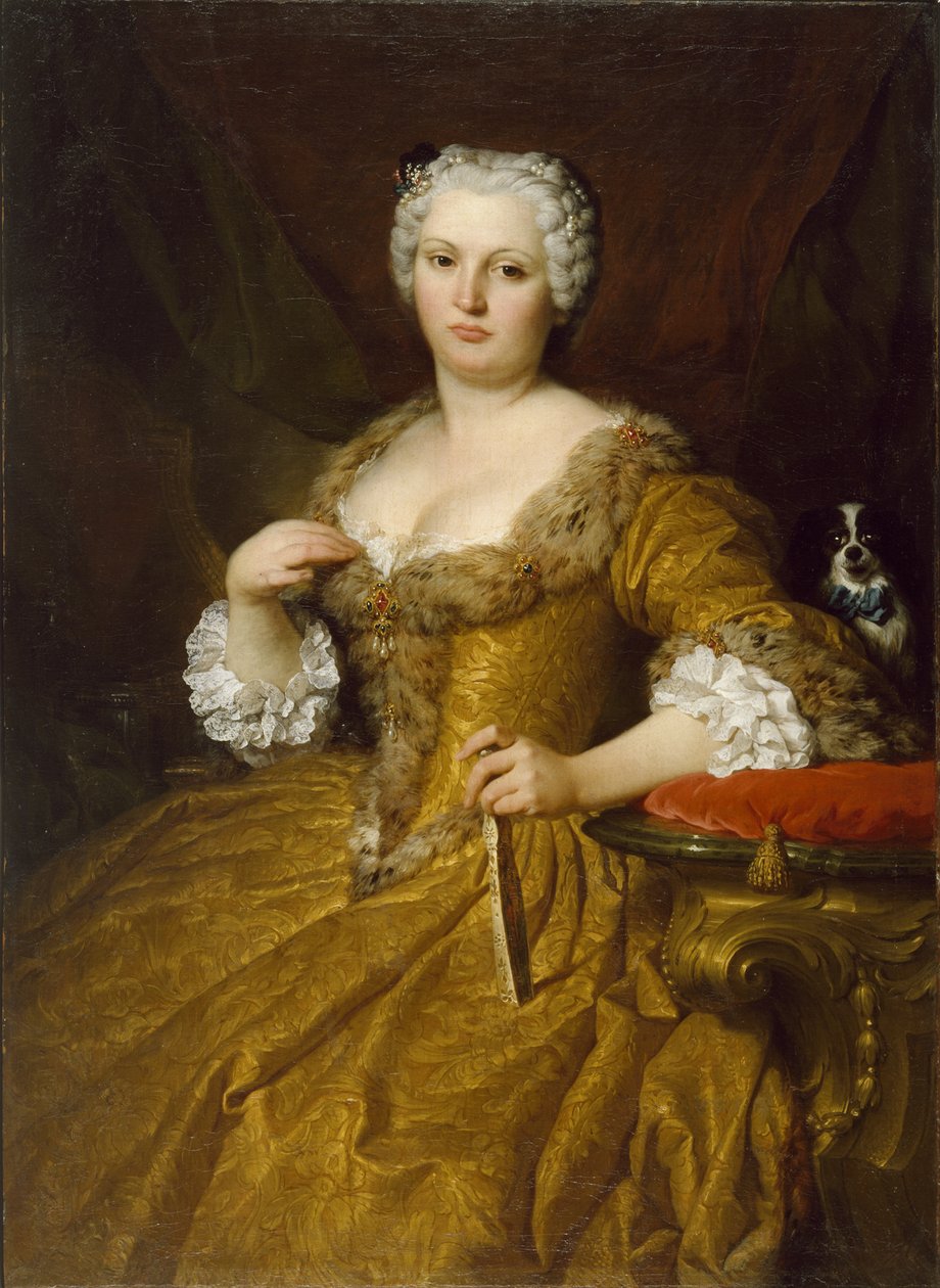 Portret van Giovanna Bagnara (?) door Pierre Subleyras