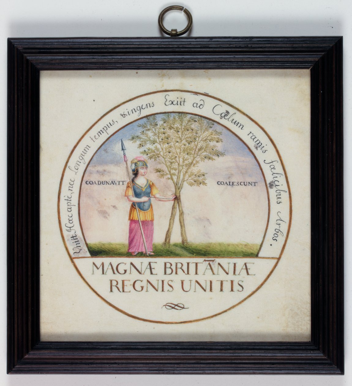 Embleem van de Unie van Engeland en Schotland door Pierre Violier