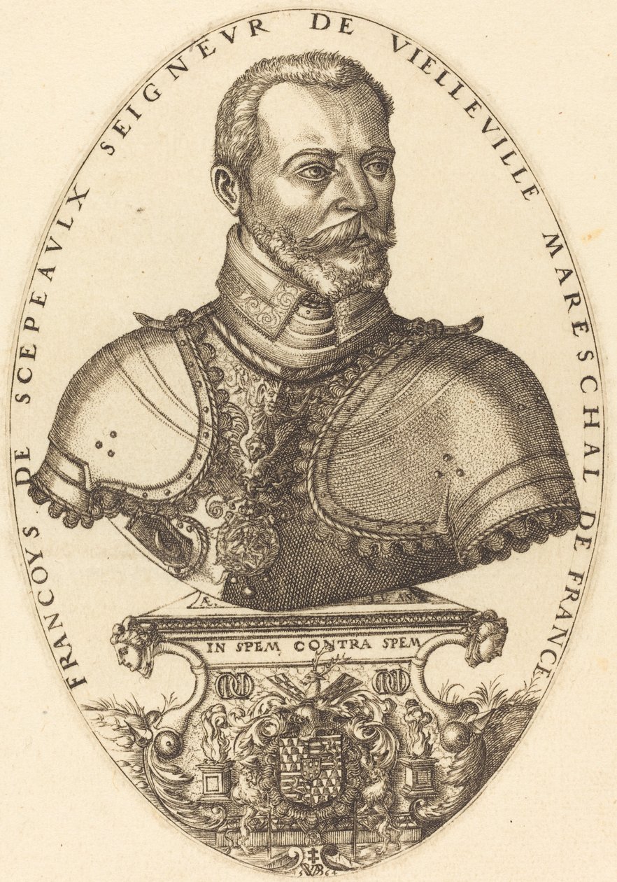 Francoys de Scepeaulx door Pierre Woeiriot