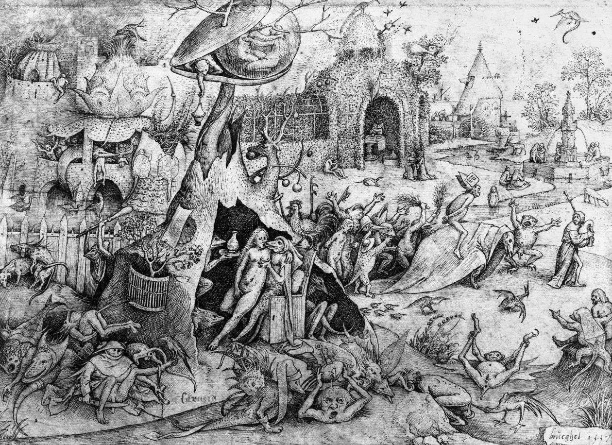 Luxe, 1557 door Pieter Bruegel the Elder