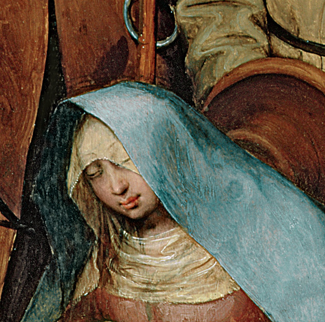 De aanbidding van de koningen, 1564 (detail) door Pieter Bruegel the Elder