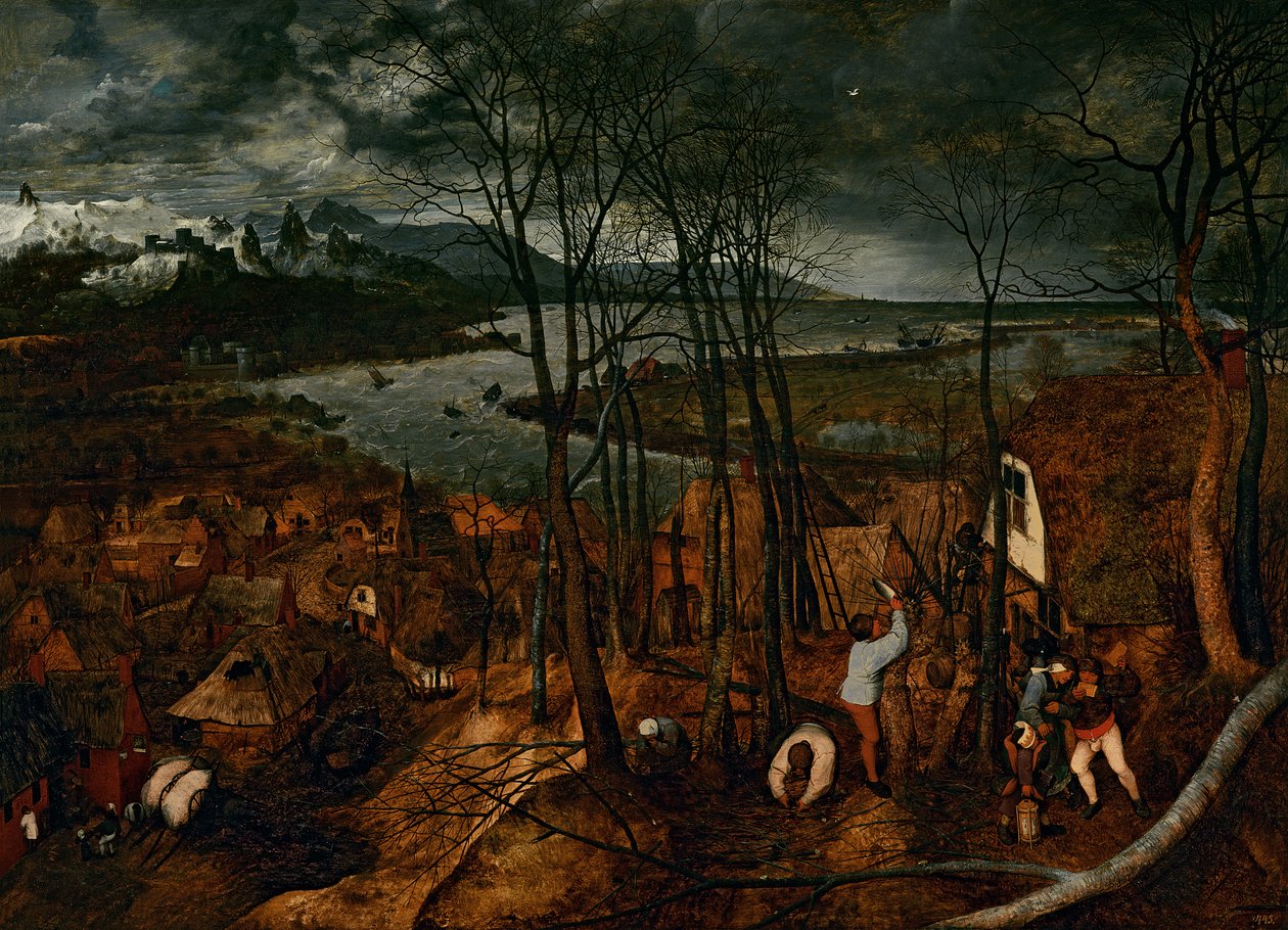 De Sombere Dag - Lente, 1559 door Pieter Bruegel the Elder