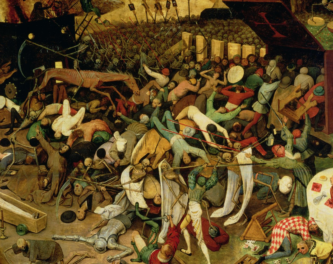 De triomf van de dood (detail) door Pieter Bruegel the Elder