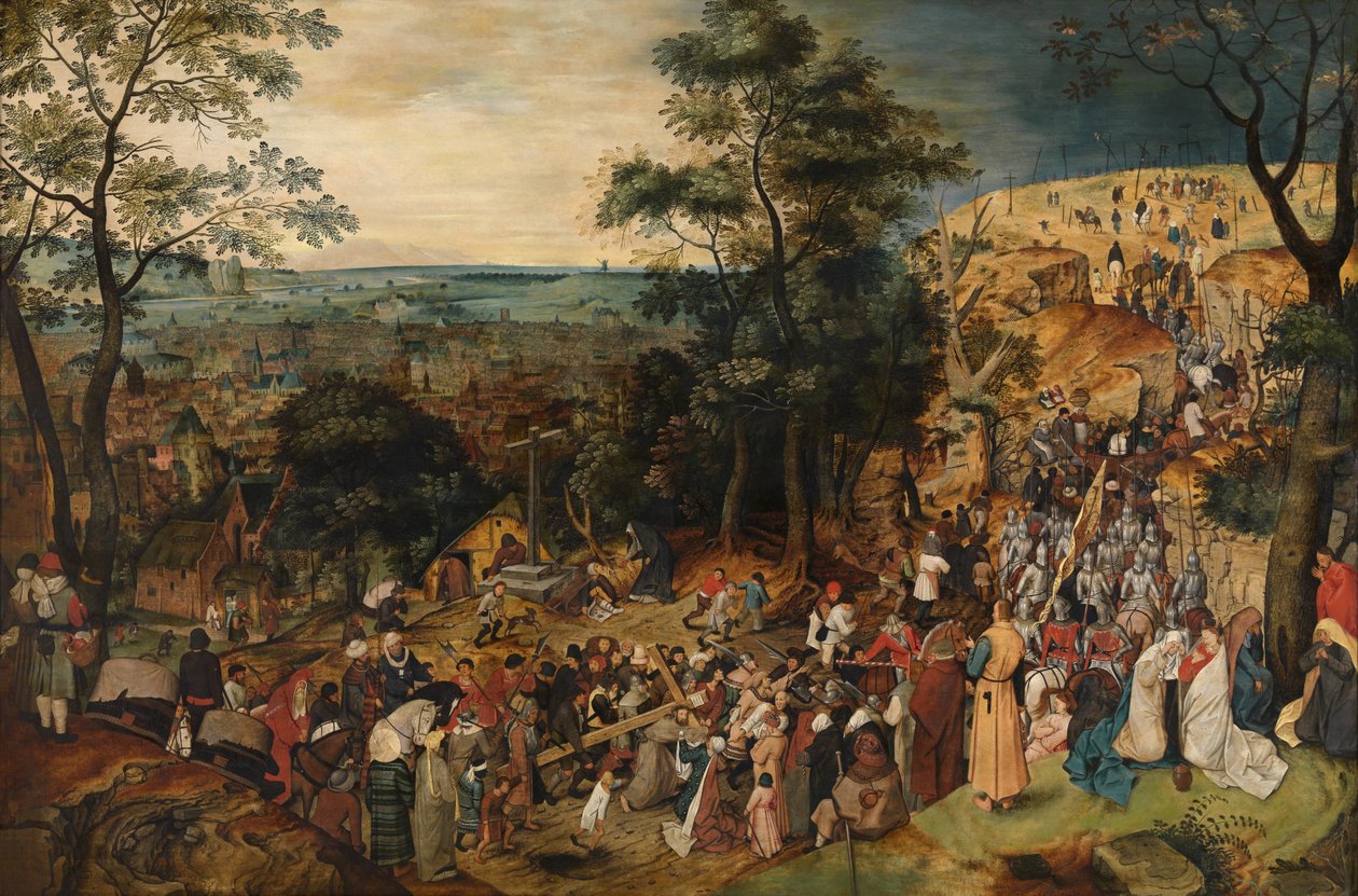 Kruisdraging door Pieter Brueghel the Younger