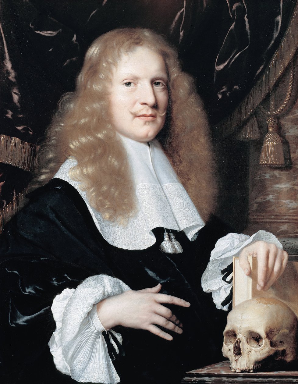 Portret van een man door Pieter Nason