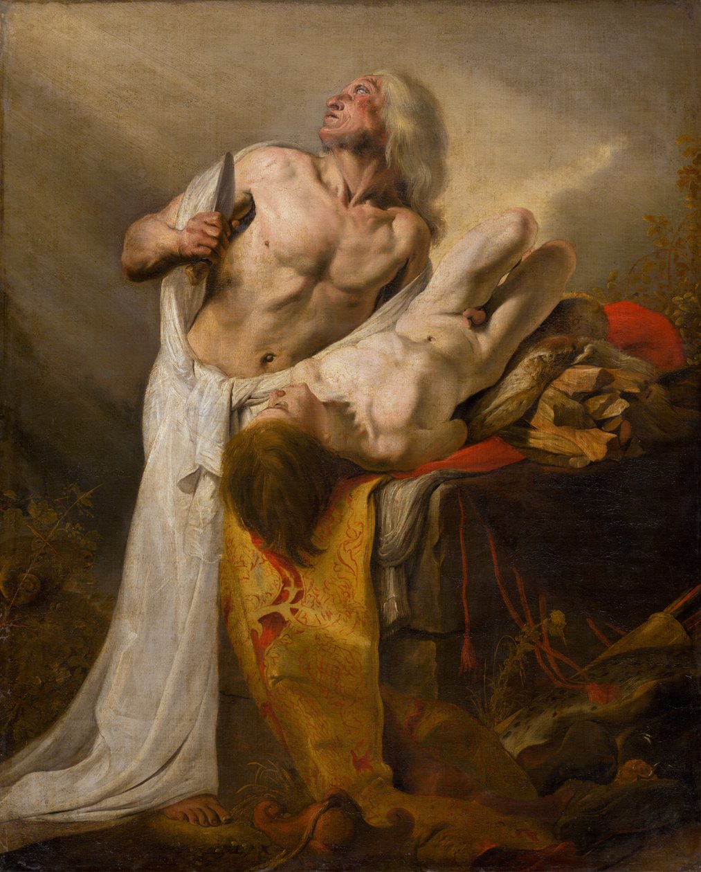 Het offer van Isaac door Pieter Fransz de Grebber