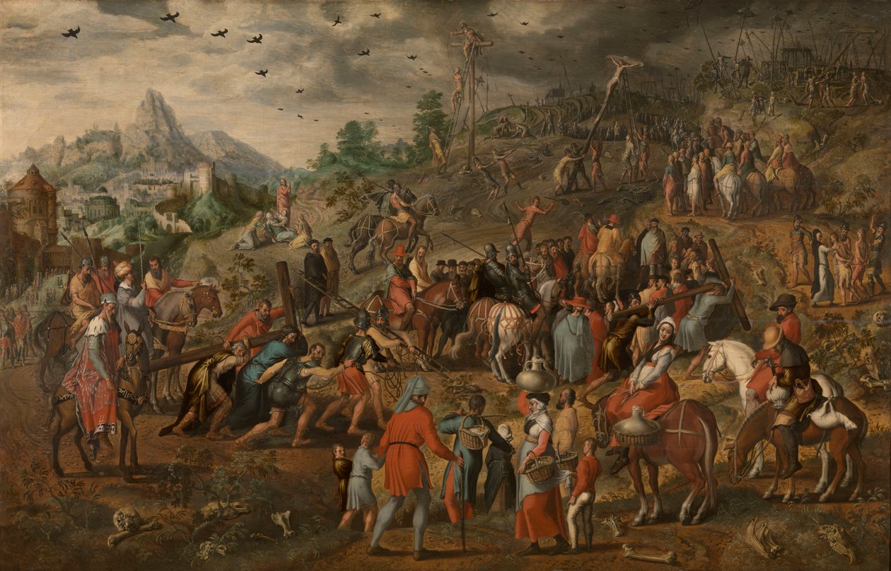 De kruisdraging door Pieter Aertsen
