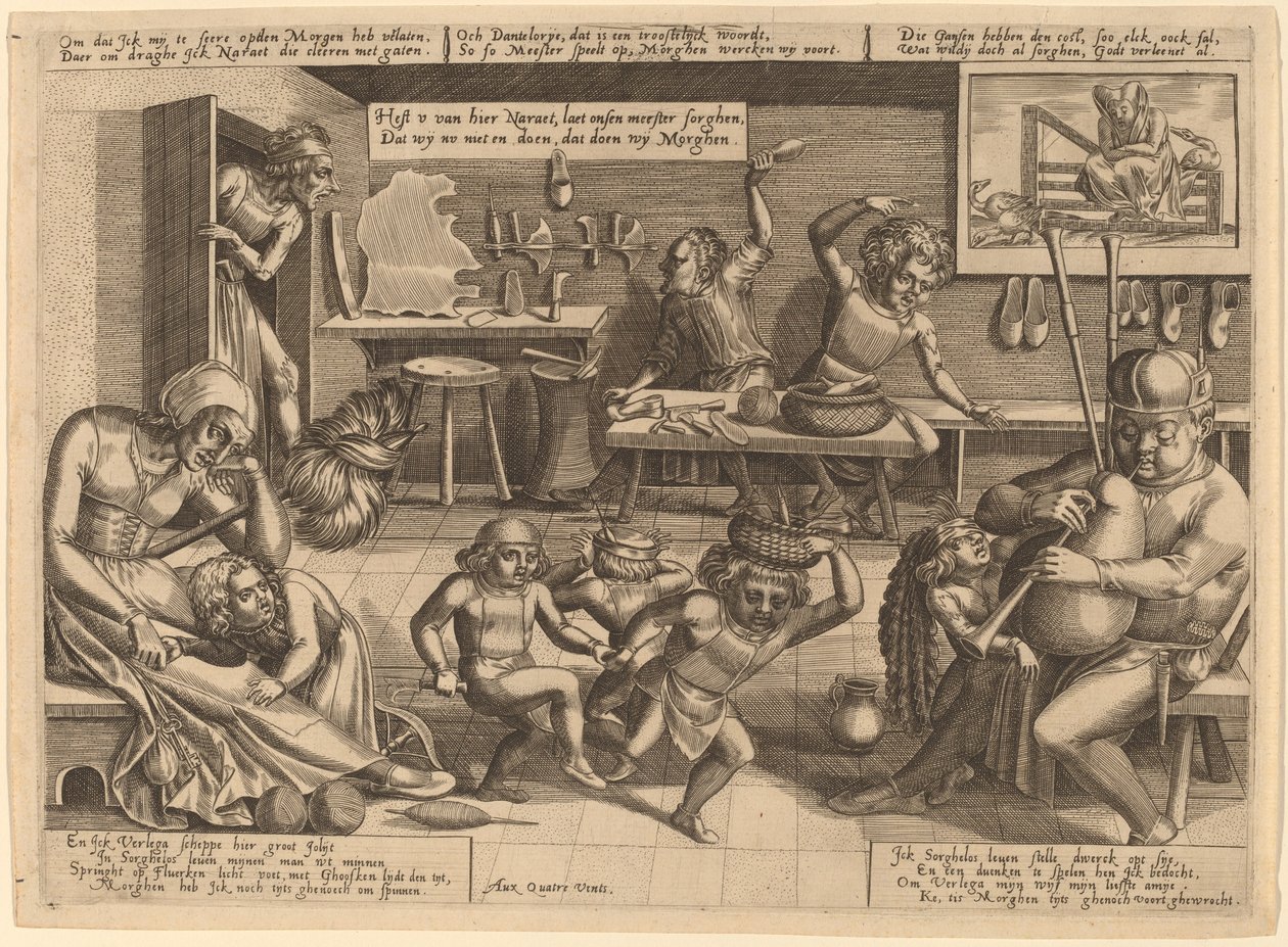 Het Losbandige Huishouden door Pieter Balten