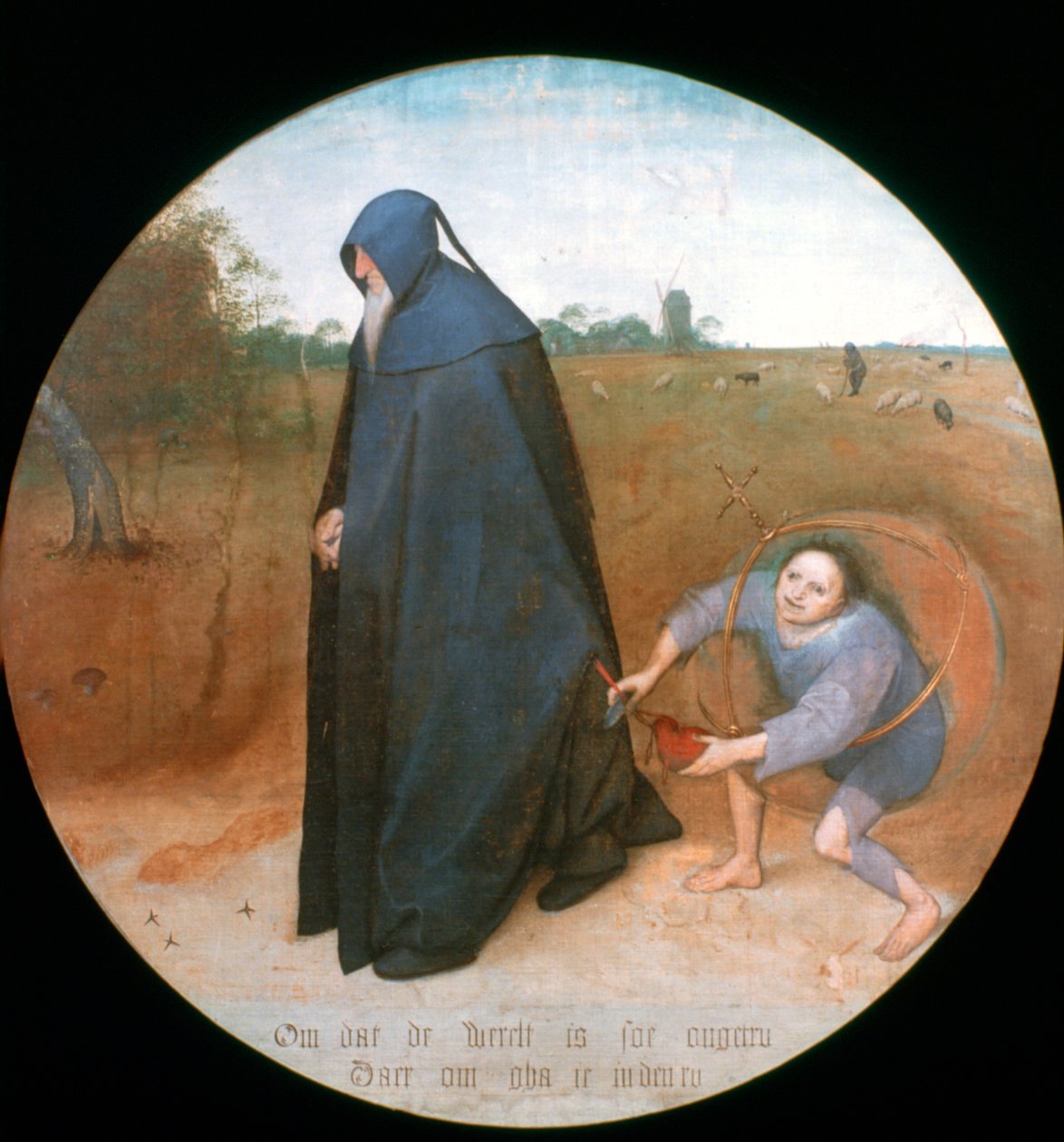 Misantroop, 1568 door Pieter Bruegel the Elder