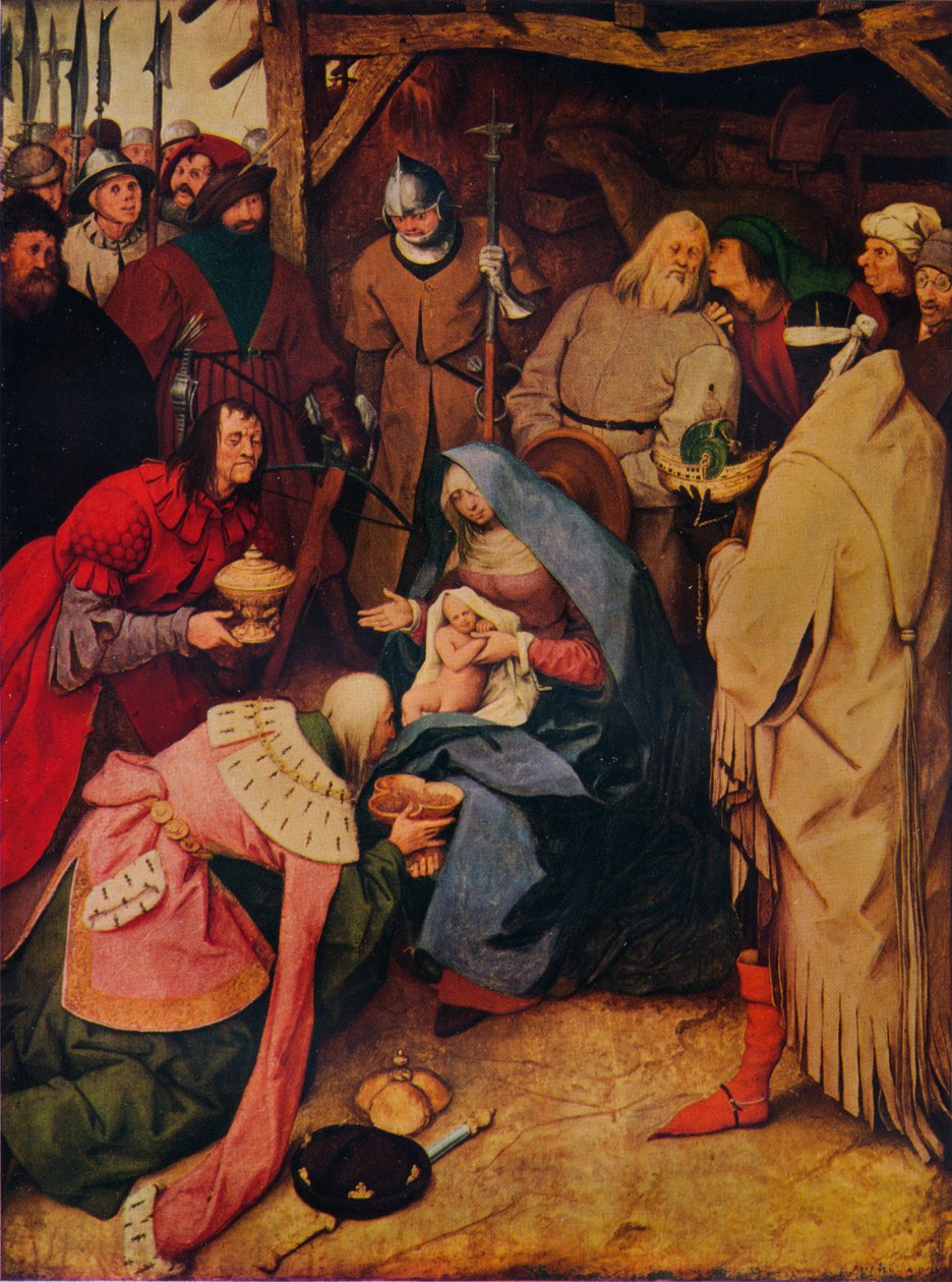 De aanbidding der koningen, 1564, 1937 door Pieter Bruegel the Elder