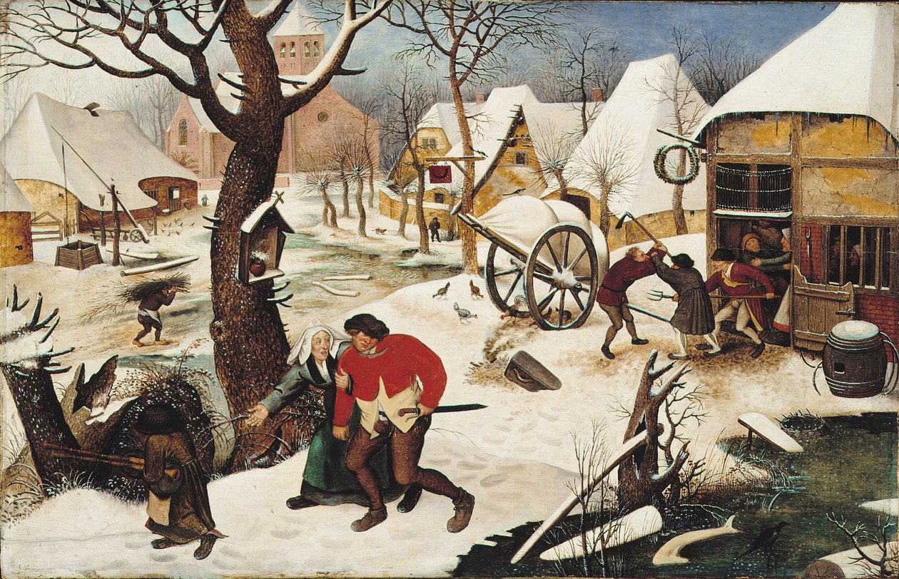 Terugkeer van de herberg door Pieter Brueghel the Younger