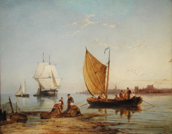 Bij Overschie, Nederland door Pieter Christiaan Cornelis Dommelshuizen