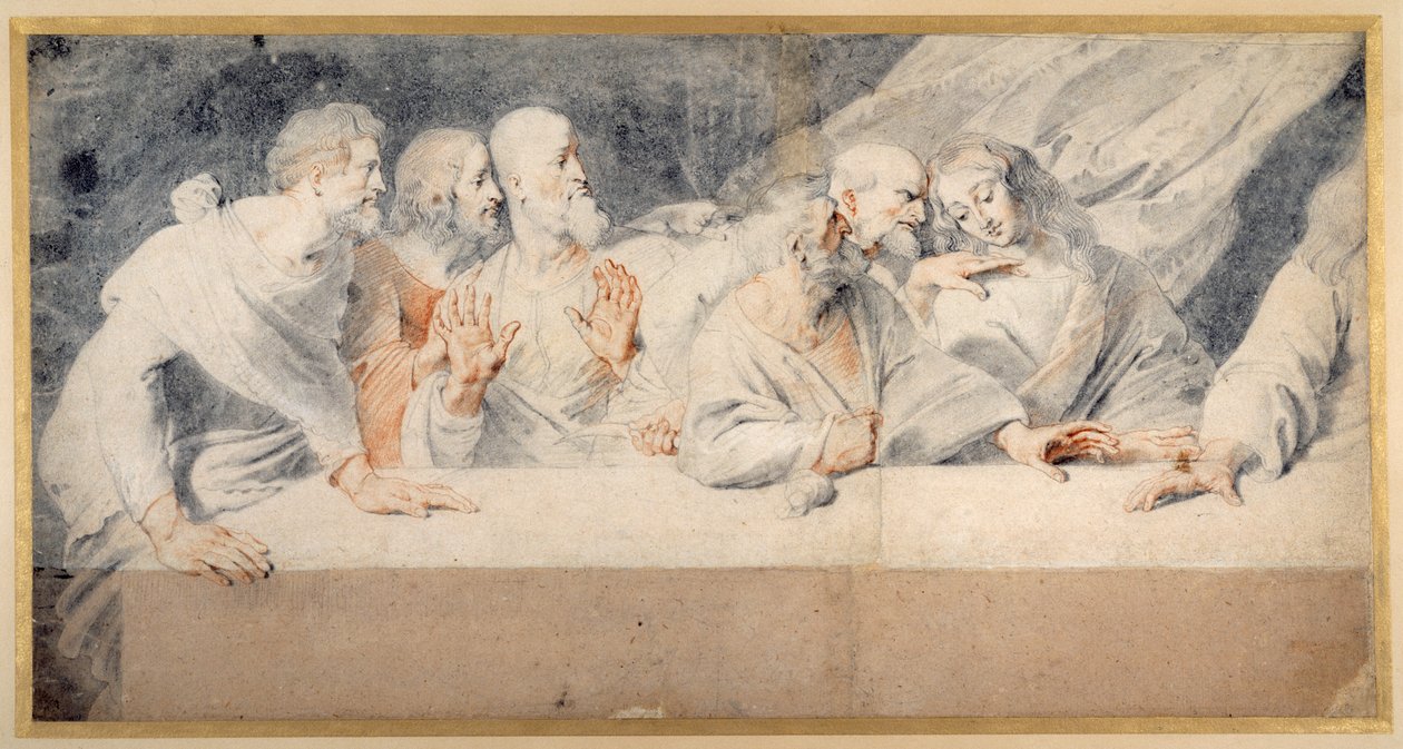 Het Laatste Avondmaal van Leonardo da Vinci door Pieter Claesz Soutman