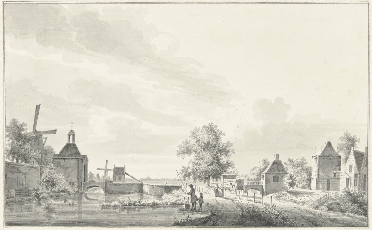 De Benskoper Poort te IJsselstein door Pieter Jan van Liender